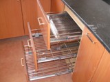 CUTLERY AND MULTI PURPOSE BASKET 3 DRAWER ARRANEGEMNT