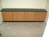 SHOE RACK WITH GRANITE TOP