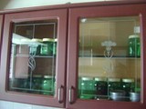 WALL GLASS SHELF UNIT