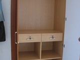 WARDROBE HANGER UNIT OPEN VIEW