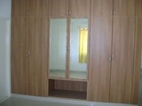 WARDROBE WITH OPEN SHELF